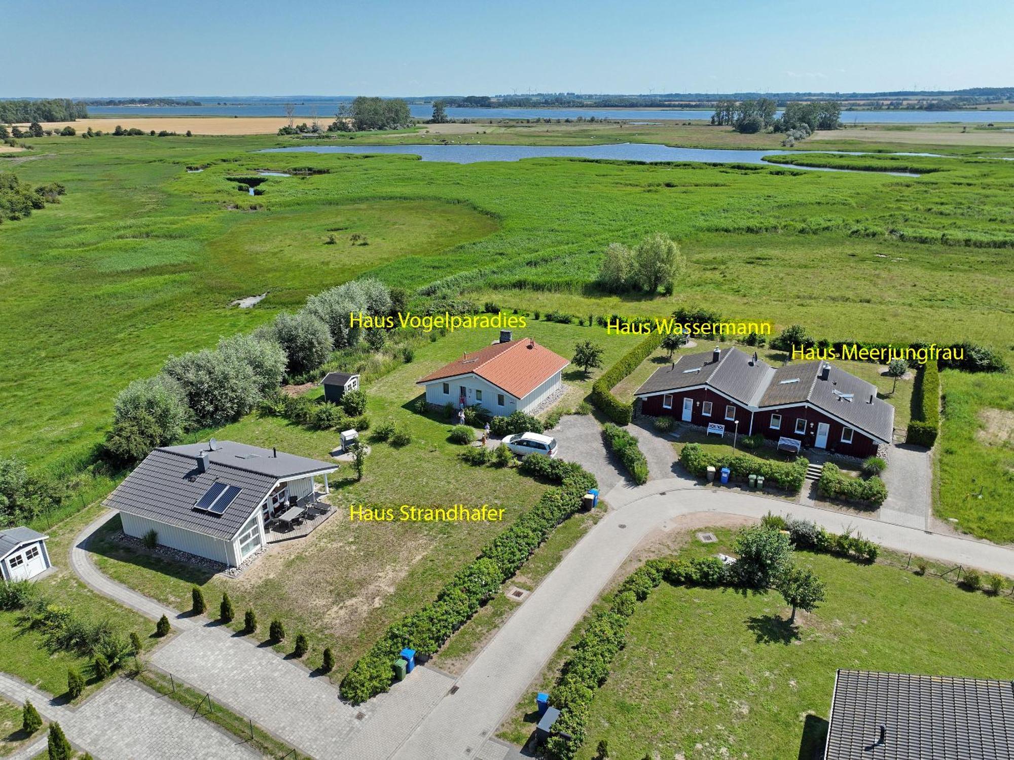 Daenische Ferienhaeuser Am Salzhaff Haus Vogelparadies Insel Poel Dış mekan fotoğraf